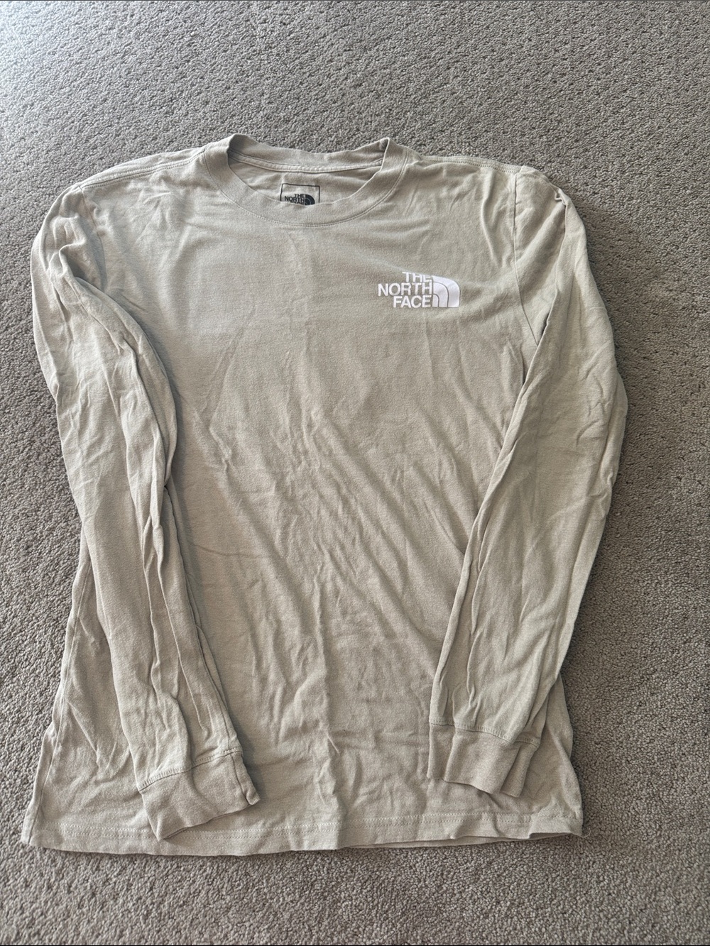 The North Face Men’s Long Sleeve Tee - Beige